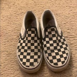 Checkered vans
